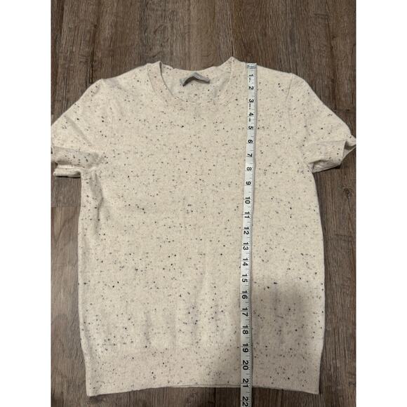 Everlane Women's The Cashmere Sweater Tee Short Sleeve Size Small - Picture 9 of 9